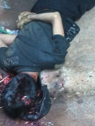 Mayat pengamen yang ditemukan warga Pinang, kota Tangerang