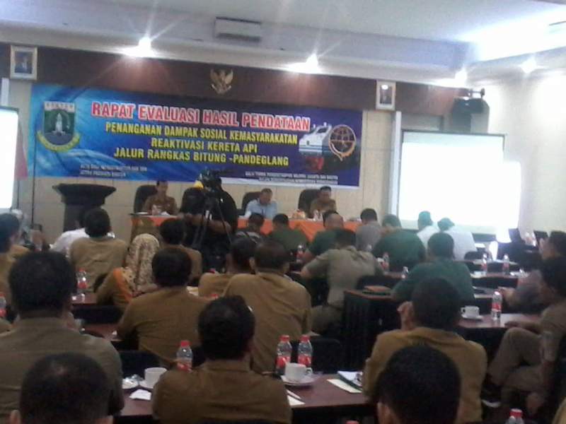 Sesuai Rencana, Tahun Depan Jalur Kereta Rangkas Bitung - Labuan Akan Dibangun