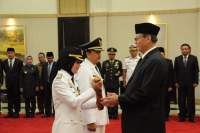 Bupati dan Wakil Bupati Lebak Resmi Dilantik