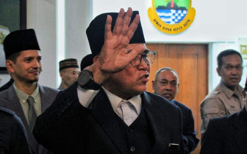 Panji Gumilang, pimpinan Pondok Pesantren (Ponpes) Al-Zaytun.