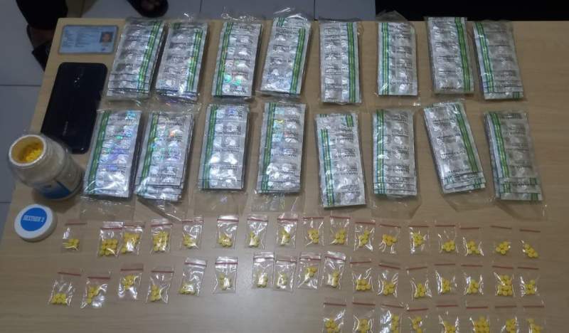 satres narkoba polres tangerang amankan obat terlarang