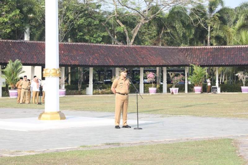 Pimpin Apel Pagi, Bupati Apresiasi Seluruh ASN Kabupaten Tangerang