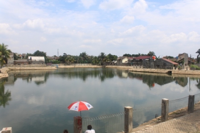 Pamulang- Tandom BPI dirasakan manfaat oleh warga atasi banjir, Rabu(18/12)