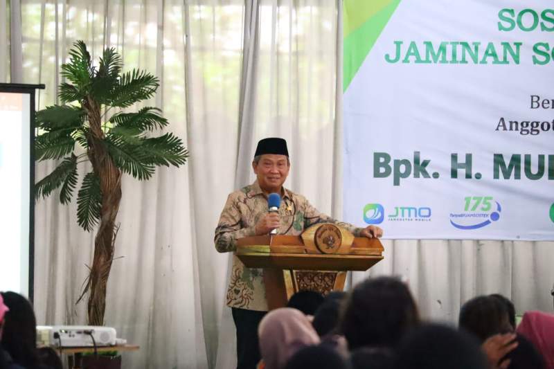 Muhammad Rizal DPR RI Gandeng BPJS Ketenagakerjaan Gelar Sosialisasi Program Jaminan Sosial di Neglasari Kota Tangerang