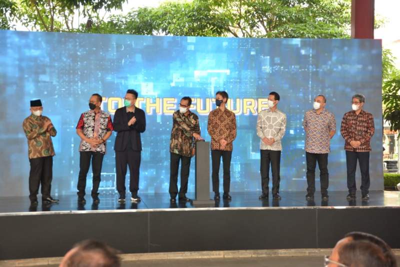 Bupati Hadiri Launcing Mobil Autonomous Vehicle di QBig BSD City