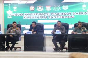 Jelang Lebaran, Forkopimda Kab Tangerang Gelar Rakor