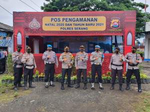 Libur Nataru, Kapolres Serang Cek Enam Pospam