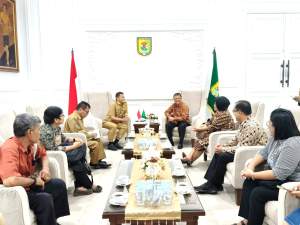 Terima Audiensi Tiga Lembaga: ini Pesan Wabup Sergai