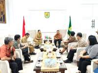 Terima Audiensi Tiga Lembaga: ini Pesan Wabup Sergai