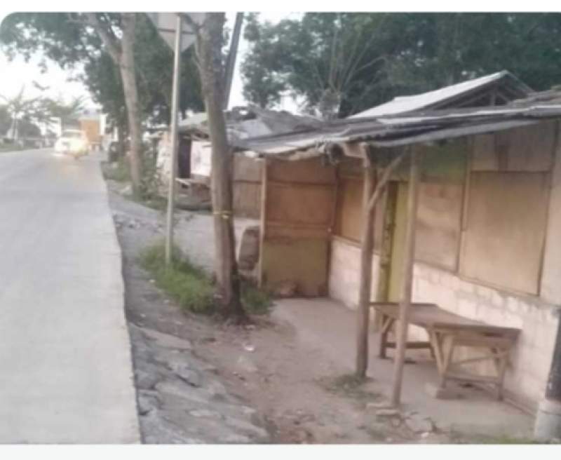 Gubuk di kawasan cikasungka