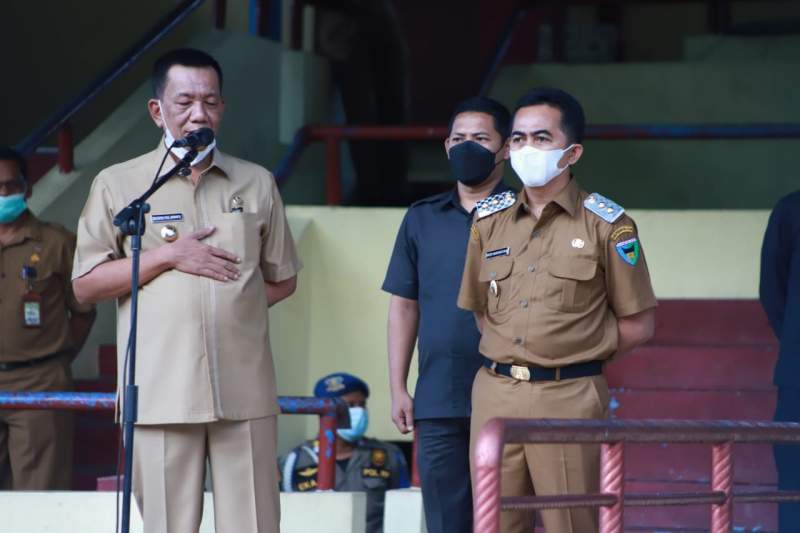 Ini Pesan Bupati dan Wabup Pesisir Selatan, Pada Apel Perdana