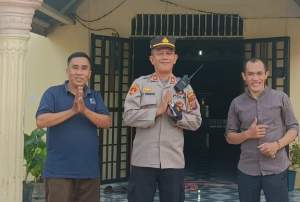 Kapolsek Teluk Nibung Terima Curhatan masyarakat