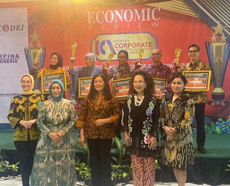 Tahun 2023, Bank Banten Raih Penghargaan Indonesia Corporate Secretary &amp; Corporate Communication Award