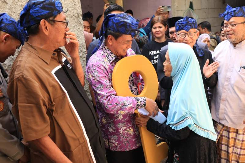 Forkopimda Tangerang Resmikan Rumah Layak Huni