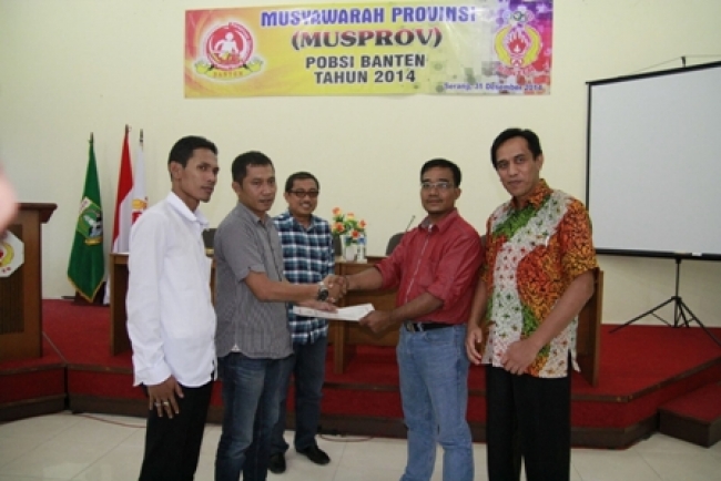 John Hendrik Pimpin POBSI Banten 2015-2019