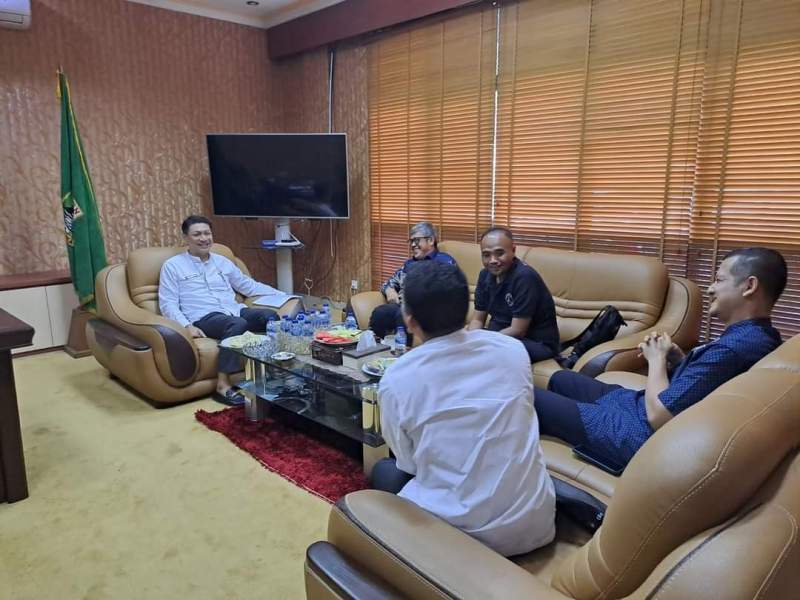 Perkuat Jalinan Sinergi, Kemenkumham Banten Audiensi Dengan Kesbangpol Banten