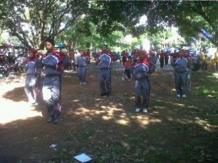 Pamulang- Sambut HUT ke-5 UPT Pamulang gelar Lomba SKJ di halaman UPT Pamulang,Jum'at (22/11)DT