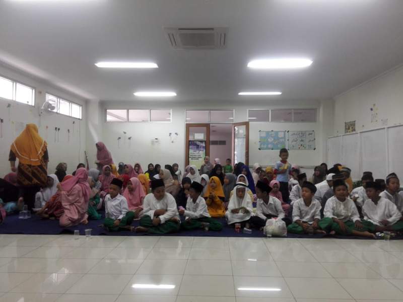 TPA Al A'raf Rangkasbitung Gelar Tasyakuran Dan Perpisahan