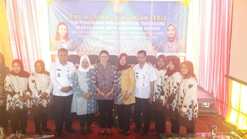 Yuli Iskandar Gelar Binwil Di Desa Pasir Ampo Kresek