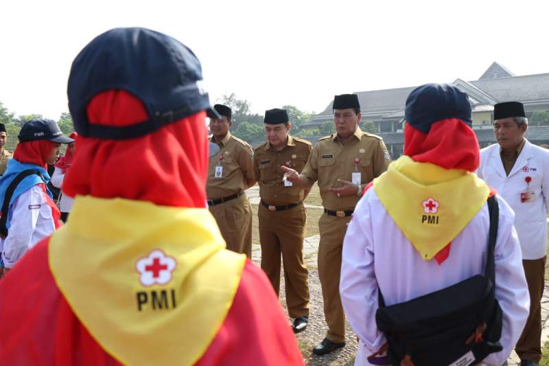 65 PESERTA JUMBARA III Asal Kabupaten Tangerang Dilepas Sekda