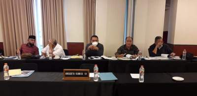 DPRD Gelar Hearing Dengan OPD di Hotel Royal Palm Jakarta