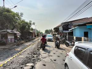 Proyek Jalan Ceplak - Pejamuran Senilai 4.8 Miliar Mulai dikerjakan