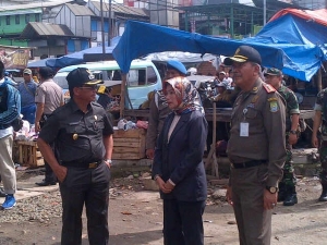 Rutin Lakukan Penertiban Pasar,Pemkot Tegakkan Perda K3