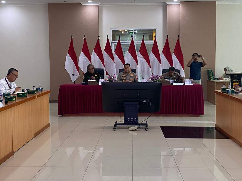 Wakapolresta Tangerang Pimpin Rakor Lintas Sektoral OMB 2023-2024
