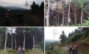 Gunung Cubluk yang lagi ngehitz di Lebak