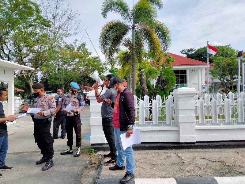 Aktivis Bersih Narkoba Geruduk PN Tanjungbalai Minta Bincai Dihukum Maksimal