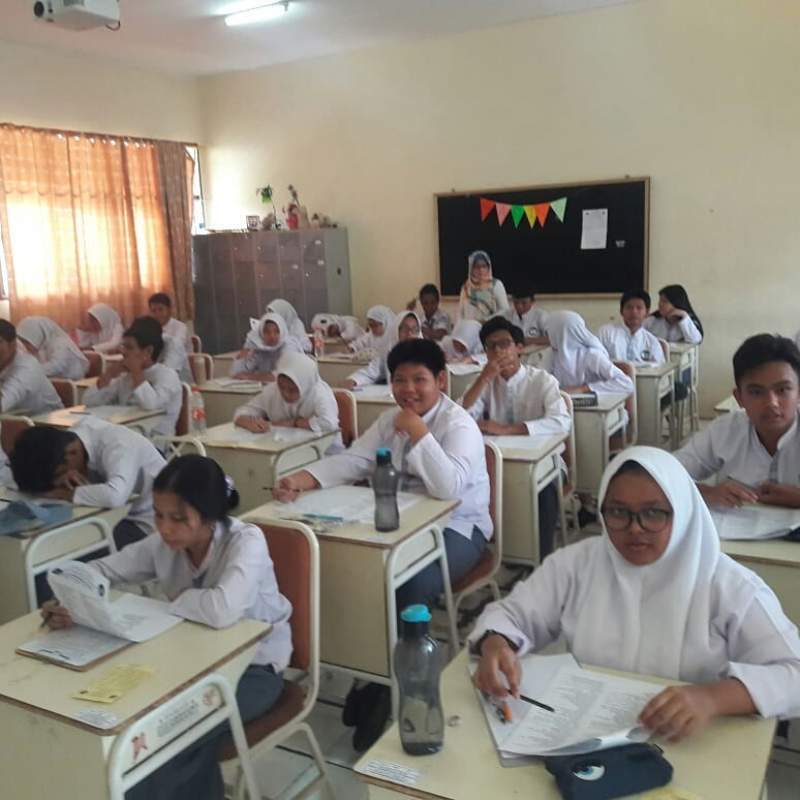 Suasana belajar sebelum Covid-19. (istimewa)