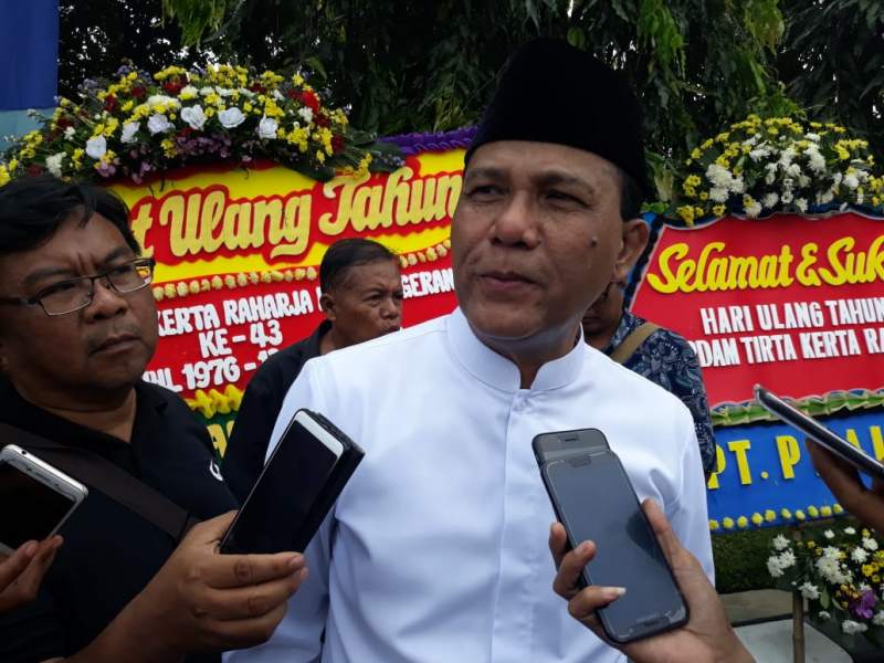 PDAM TKR Salurkan Air Ke Korban Banjir Teluknaga