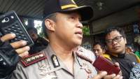 Kapolres saat diwawancara media detakbanten