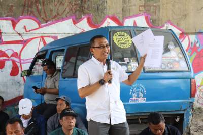 Dapat Restu dari Menhub, Jalan Frontage Unyur Kota Serang Bisa Dilalui Kendaraan