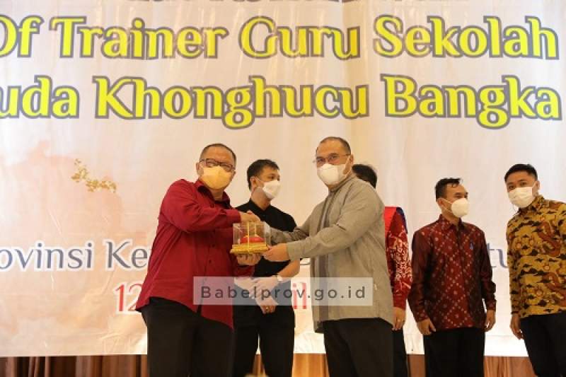 Gubernur Babel Saat Menghadiri Acara Majelis Konghucu Indonesia