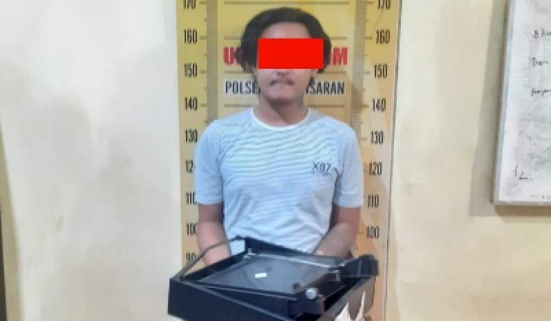 Unit Reskrim Polsek Kota Kisaran Polres Asahan Tangkap Pelaku Pencurian Brankas