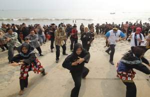 Rangkain AKCF 2019, 200 Pesilat Berkompetisi di Pantai Anyer