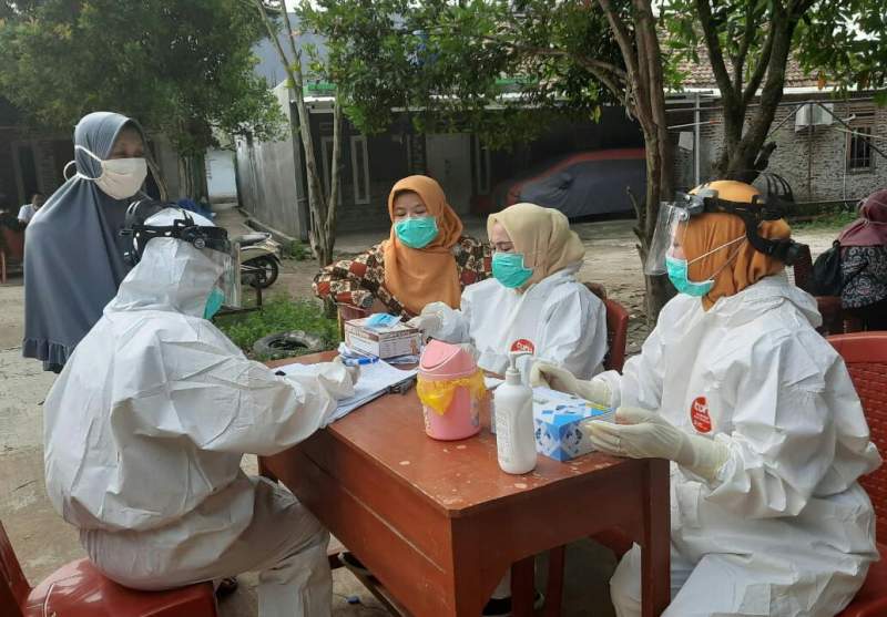 Hasil Rapid Test, 12 Warga Kelurahan Sumur Pecung Kota Serang Dinyatakan Reaktif