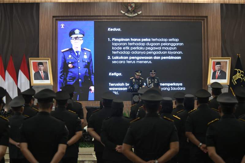 Yasonna Promosi dan Mutasi Empat Pimti Pratama Kemenkumham Banten