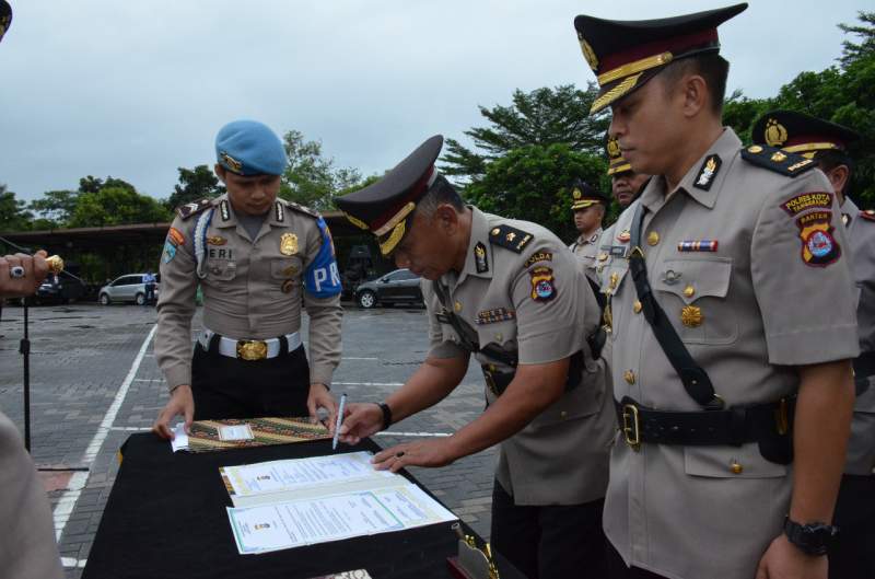 Serijab di Mapolresta Tangerang.