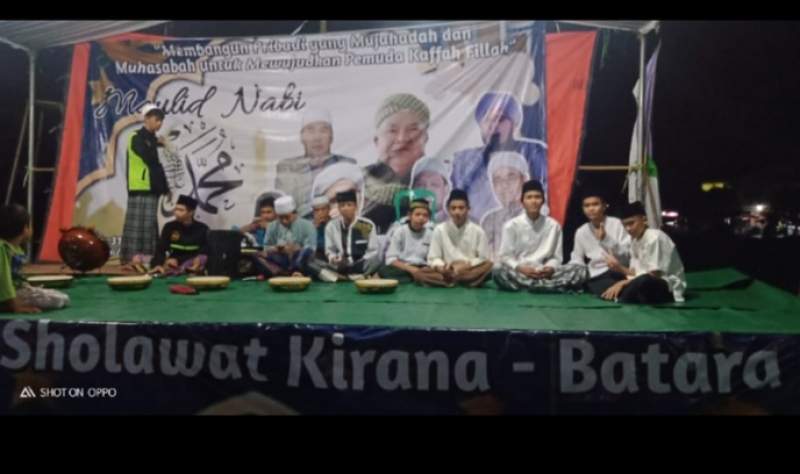 Sambut Tahun Baru, Warga Kirana Batara Gelar Tabligh Akbar