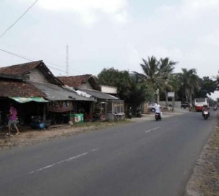 Jalan AMD Pandeglang, saat pada siang hari