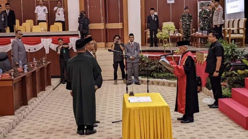 DPRD Babel gelar paripurna.