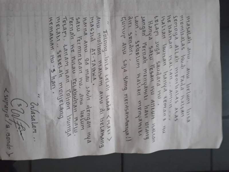 Tinggalkan Surat Wasiat, Warga Desa Merak Tewas Gantung Diri