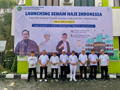 Kemenag Kab Tangerang Minta Calon Jemaah Haji Rajin Berolahraga