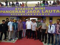 Zaki Resmikan Stadion Mini Kronjo