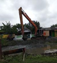 Normalisasi Kali Tempe, Teluk Naga, Kabupaten Tangerang.