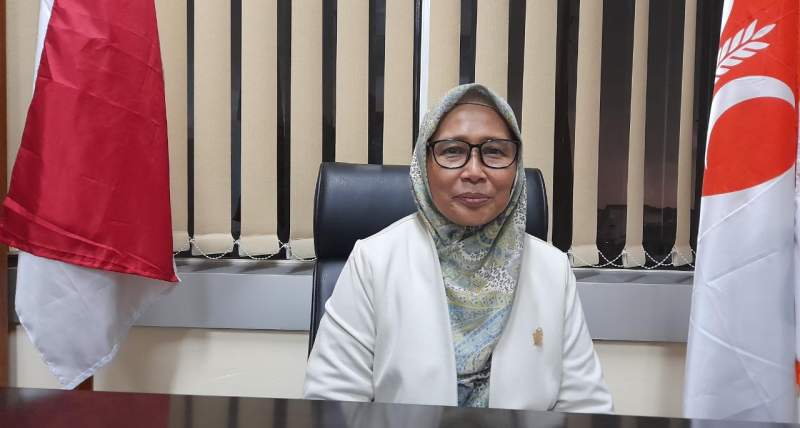 Ketua Fraksi PKS DPRD Kota Tangsel Sri Lintang Rosy Aryani.