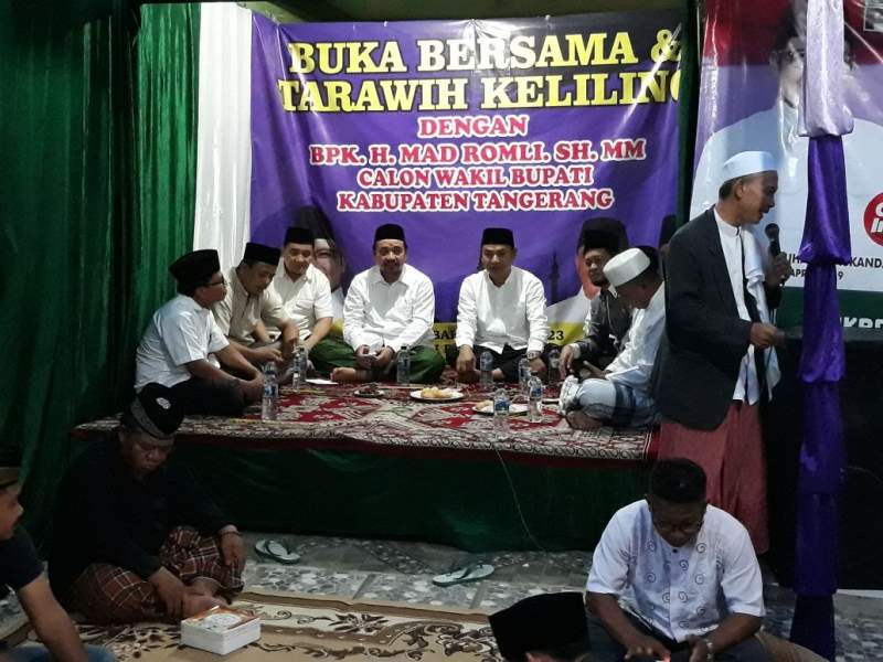 Warga Nahdliyin Tigaraksa Solid Dukung Zaki - Mad Romli