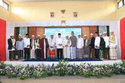 Maesyal Rasyid Hadiri HUT ke 18 Kec Gunung Kaler